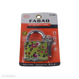 China exports printing creative padlock universal household padlock