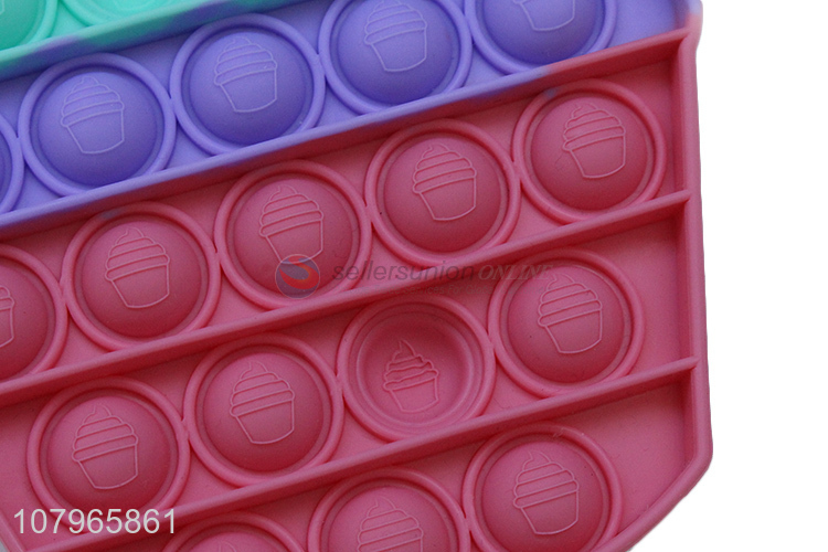 New design colourful soft push bubble fidget toys with cheap price