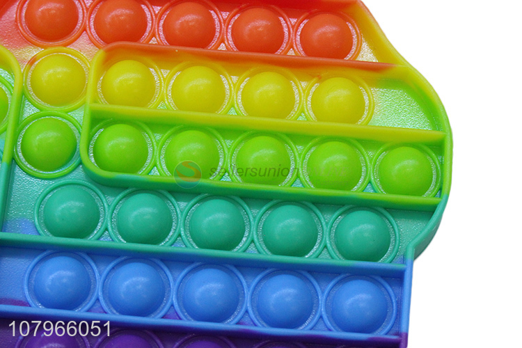 Factory price silicone soft children adult push bubble fidget toys