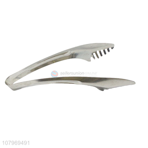 New Design Stainless Steel Food Clip Canteen Serving Tong