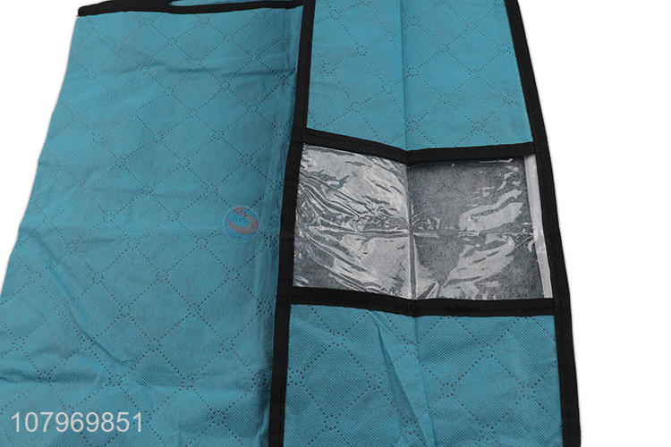 China sourcing blue non-woven fabric clothing storage bag for sale