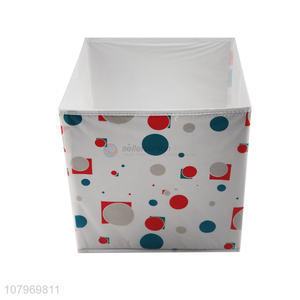 Hot products household clothing printing storage box wholesale