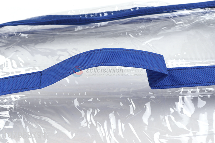 Factory price household transparent pvc storage bag with top quality