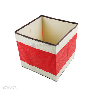 China factory non-woven fabric clothing storage box for home organizer