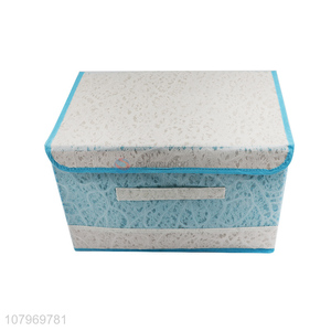 Good selling clothing non-woven fabric storage box for household