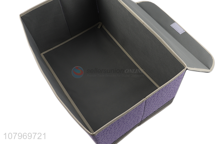Hot sale household non-woven fabric storage box with top quality