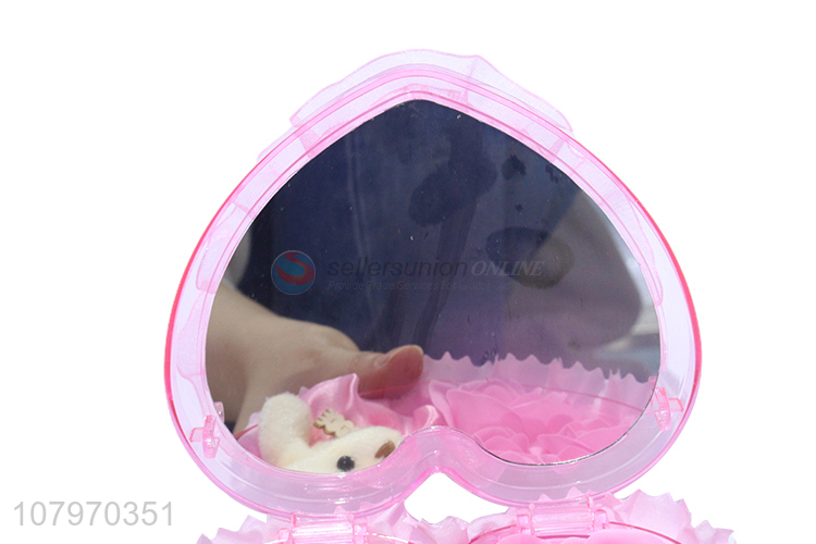 Factory price rose and bear Valentine's Day gift set Valentine gift box