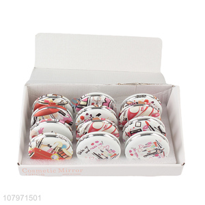 Good Price Round Makeup Mirror Foldable Compact Mirror For Ladies
