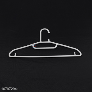 Hot selling multifunction non-slip plastic adult clothes hanger dress hanger