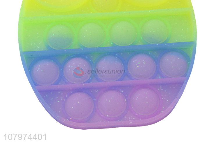 Cute Owl Shape Silicone Push Pop Bubble Stress Reliever Fidget Toys