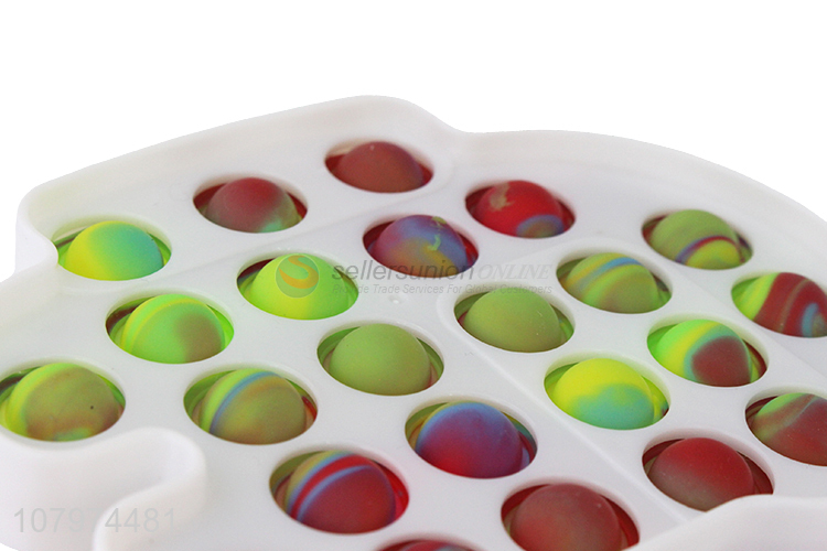 Creative Design Silicone Push Pop Bubble Decompression Toy