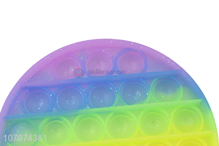 Custom Adult Kids Funny Silicone Push Pop Bubble Fidget Toy