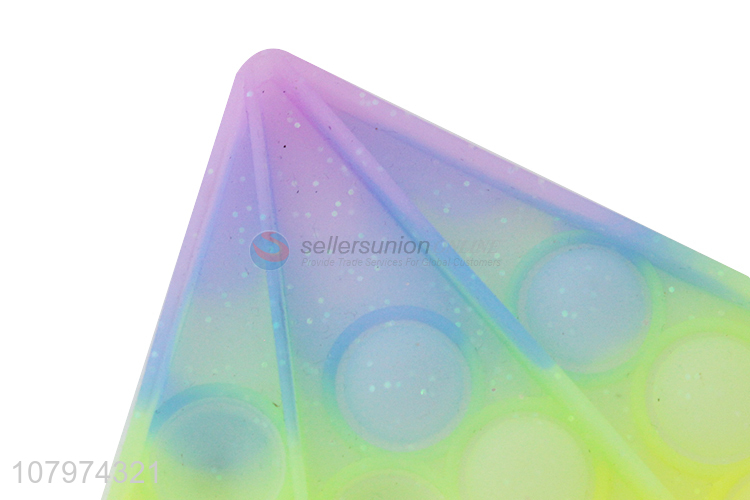 Cool Diamond Shape Push Pop Bubble Silicone Stress Relief Toys