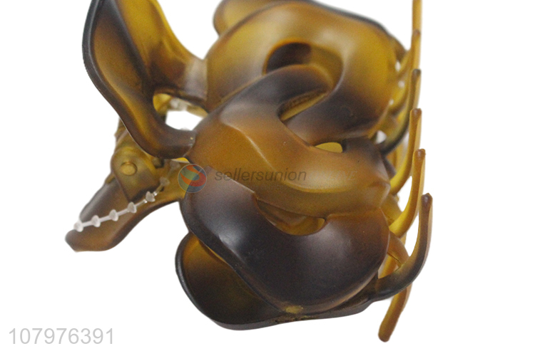 Top quality plastic strong hold hair claw clips for thick hair