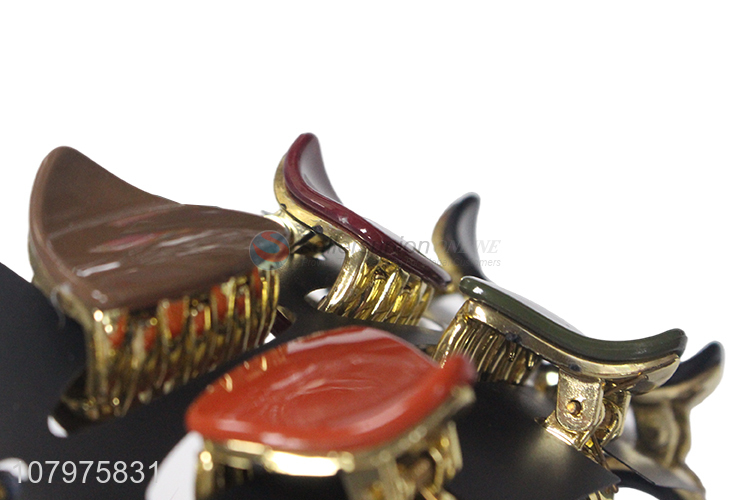 Wholesale from china multicolor hair accessories hair claw clips for lady