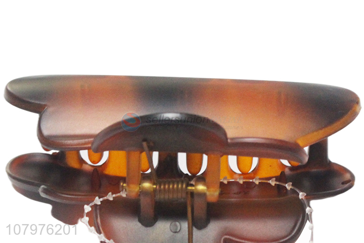 Top products durable plastic non-slip women hair claw clips for sale
