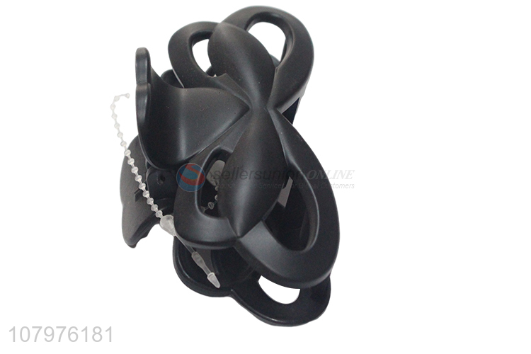 Good selling bowknot shape fashion lady hair claw clips wholesale