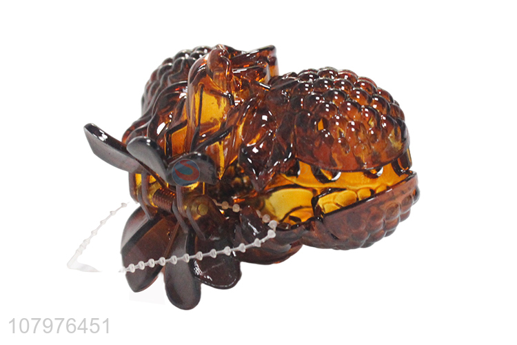 Delicate design plastic non-slip summer women hair claw clips