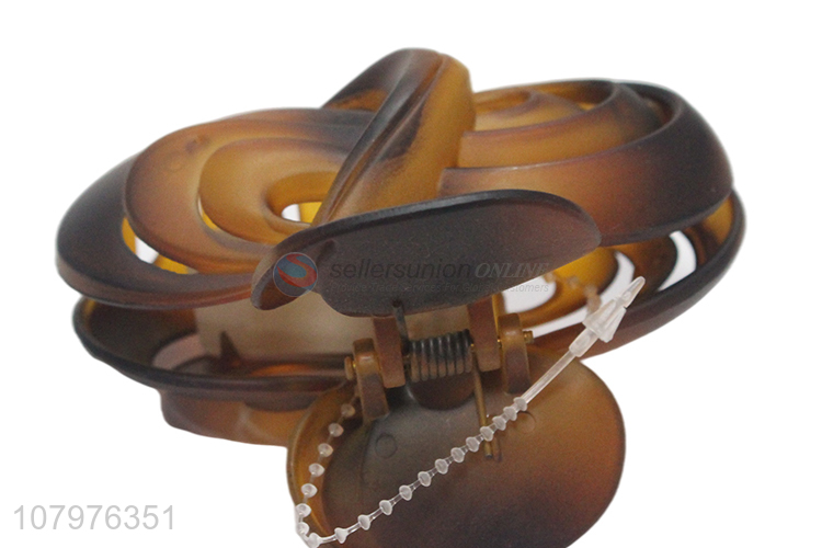 Hot products plastic thick hair accessories hair claw clips