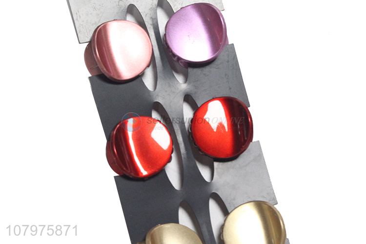 Factory direct sale multicolor plastic hair claw clips wholesale
