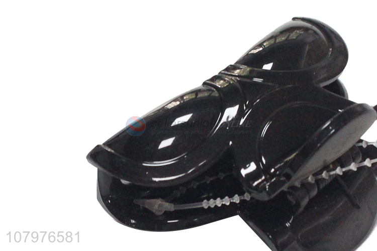 Top products black plastic ladies hair accessories hair claw clips