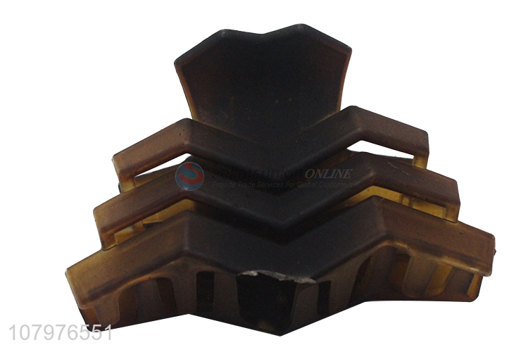 High quality plastic summer women hair claw clips for thick hair