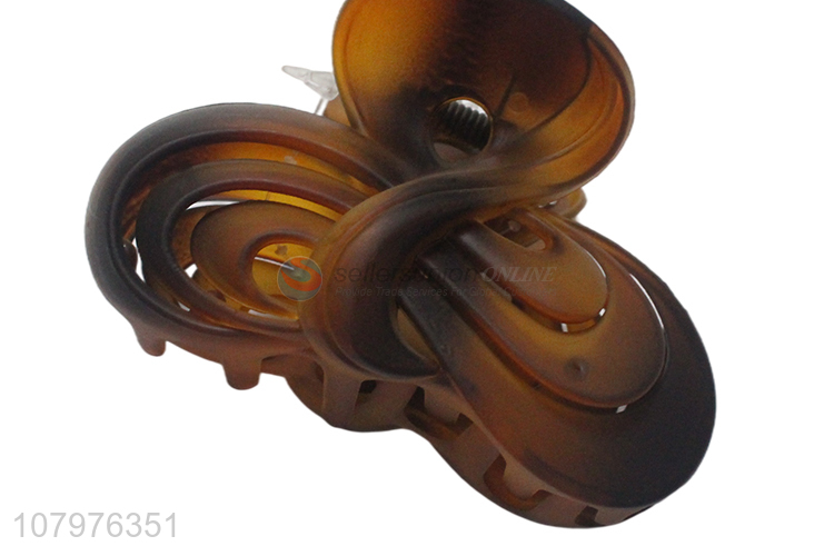 Hot products plastic thick hair accessories hair claw clips