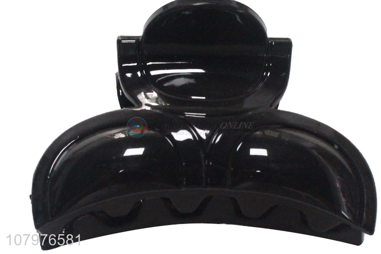 Top products black plastic ladies hair accessories hair claw clips