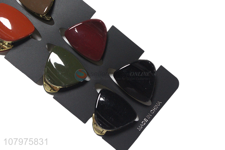Wholesale from china multicolor hair accessories hair claw clips for lady