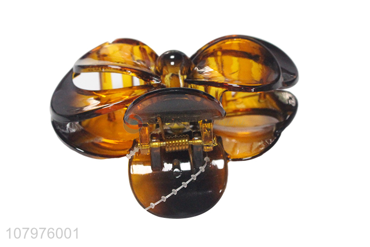 High quality plastic non-slip lady girls fashion hair claw clips
