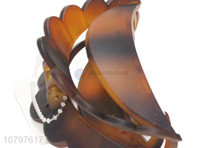 Best sale durable plastic lady hair accessories hair claw clips