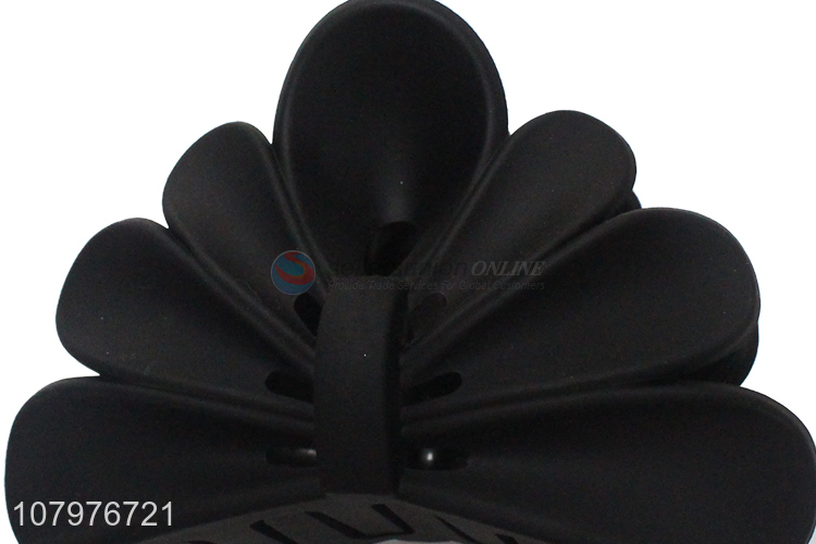 Factory direct sale plastic black women hair pins hair claw clips