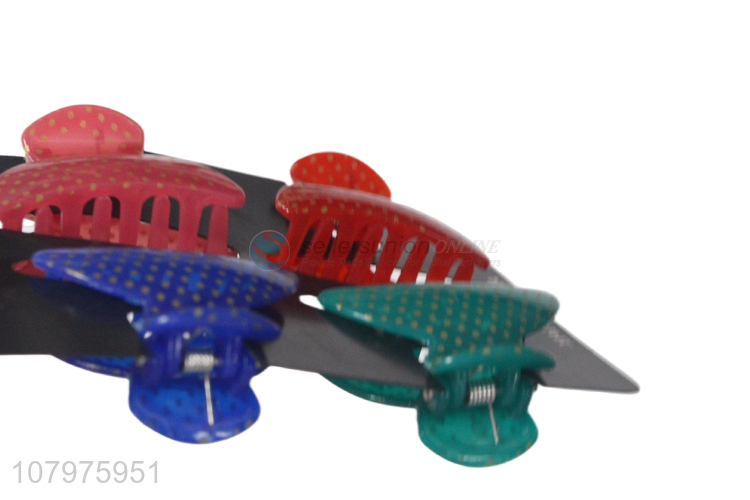 Hot products plastic mini hair claw clips for women hair decoration