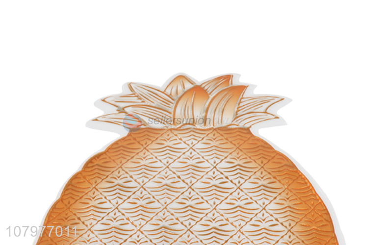 Factory Direct Sale Pineapple Shape PVC Placemat