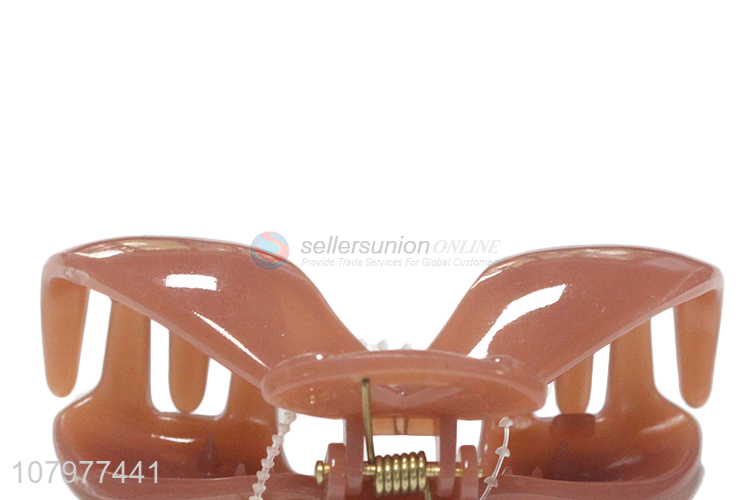 High quality plastic grabbing clip temperament claw clip for ladies