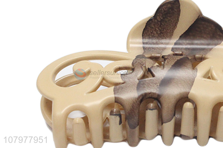 New style creative temperament hairpin plastic claw clip for sale