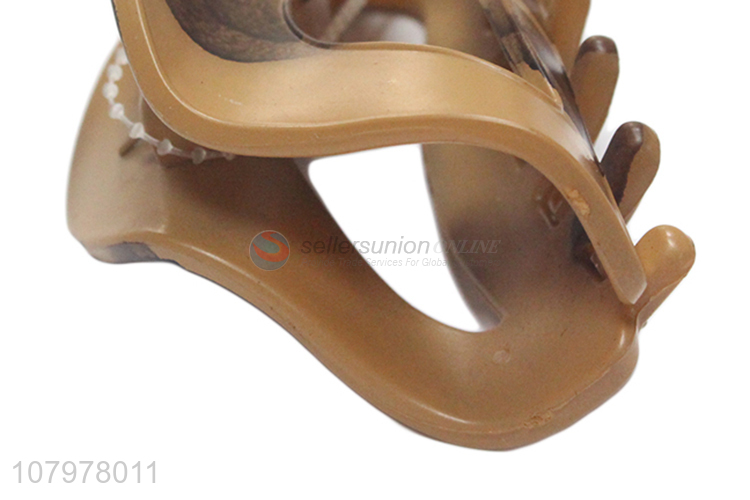 China factory wholesale plastic claw clip temperament hairpin for ladies