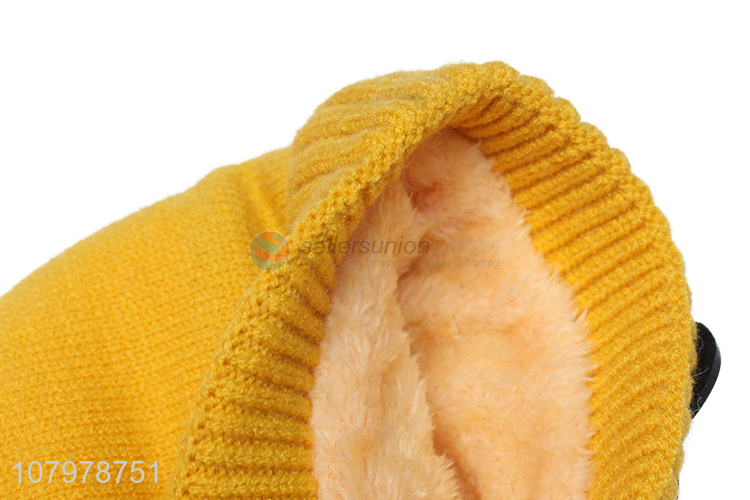 China imports kids winter hat children pom pom beanie skull cap for boys