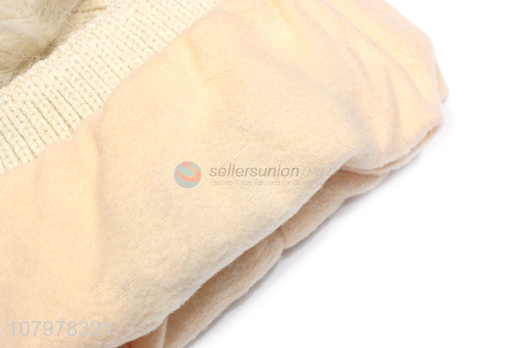 Wholesale children fashion beanies winter warm soft knitted ski skull cap
