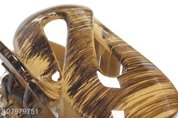Good Sale Adult Hair Catch Hairpin Large Plastic Hair Claw Clip
