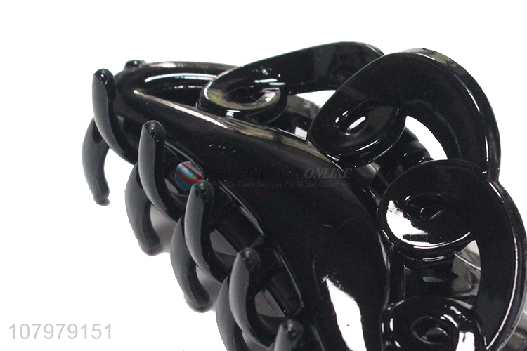 Best Sale Black Hair Clip Plastic Claw Clip For Ladies