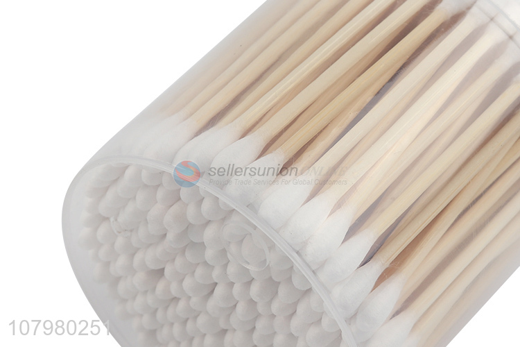 Cheap price 200pieces disposable personal care cleaning cotton swabs
