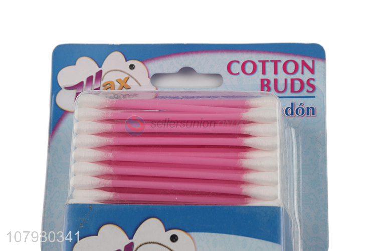 Cheap price 400pieces personal care double-headed cotton swabs for sale
