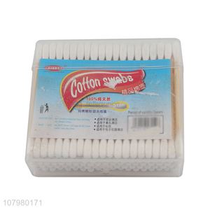 China factory daily use cleaning makeup cotton swabs for sale