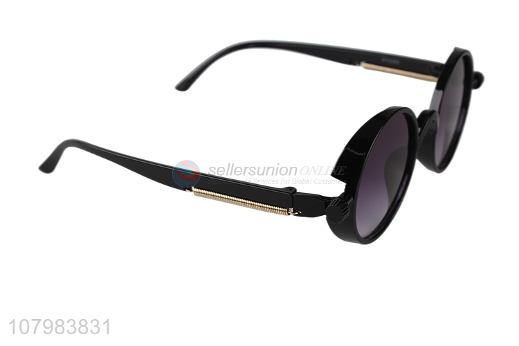 Custom Round Lenses Sunglasses Soft Frame Sun Glasses Fashion Eyeglasses