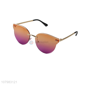 Top Quality Fashion Sunglasses Custom Ladies Sun Glasses Eyewear