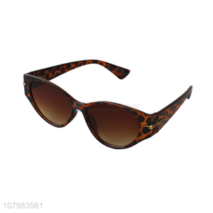 Hot Sale Leopard Print Frame Sunglass Sexy Sun Glasses For Women