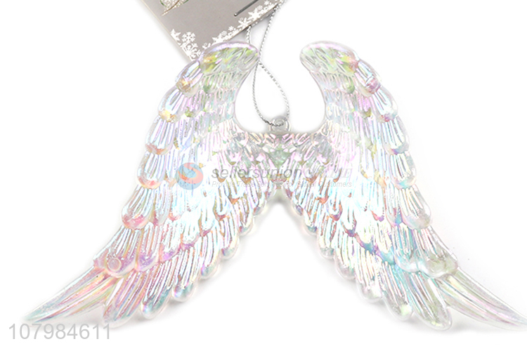 Creative design wings shape hanging ornaments for decoration
