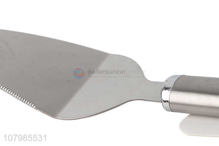 Online wholesale serrated cake shovel stainless steel pizza shovel
