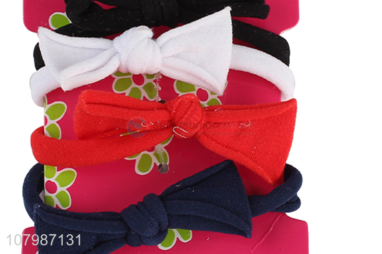 Factory price multicolor head rope hair accessories for ladies